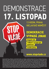 Demonstrace listopad 2012